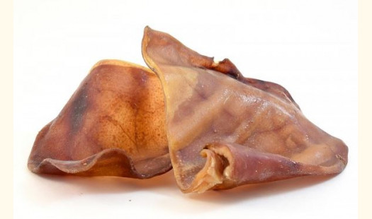 Large Pigs Ears Natural Dog Treats Top Quality (10 Pack)
